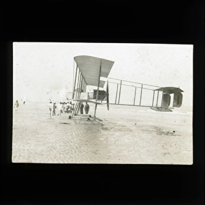 WW1 Biplane, Thought to be at Boscombe, Dorset