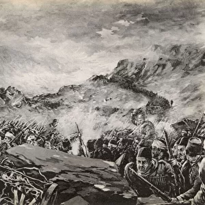 WW1 - Russian forces repel Turks at Battle of Sarikamish
