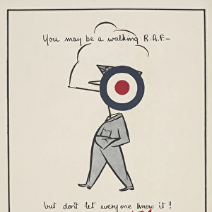 WW2 Poster -- be discreet