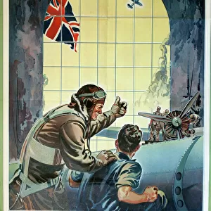 WW2 poster, Teamwork -- Thanks Pal