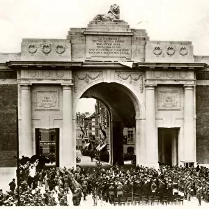 WWI - Menin Gate Memorial unveiled by FM Lord Plumer