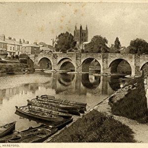 The Wye Bridge, Hereford, Herefordshire