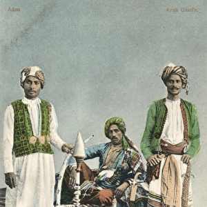 Yemen (Aden) - Group of local Arab Chiefs