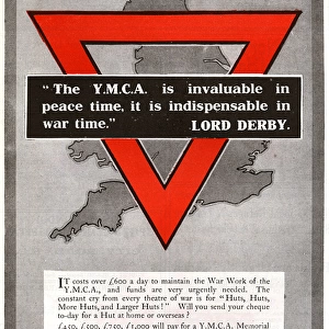 YMCA fundraising advertisement, WW1