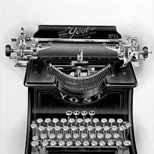 Yost Light Running Typewriter No. 15