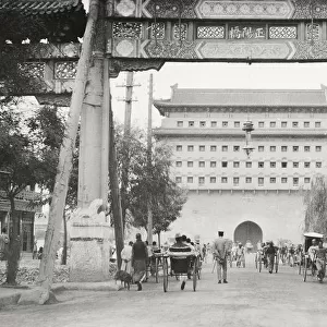 Zhengyangmenm, Qianmen Gate, Beijing, China