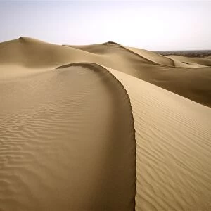 Taklamakan desert dunes - Xinjang China