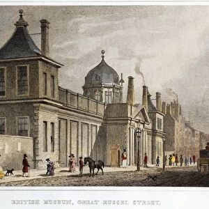 1830 Old British Museum Montagu House