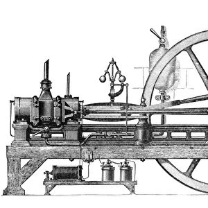19th Century internal combustion engine