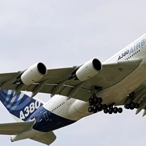 Airbus A380 in flight C017 / 7889