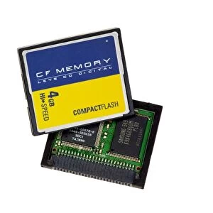 Compact flash memory card