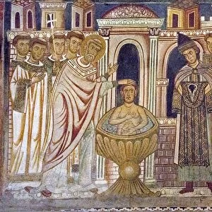 Donation of Constantine-Baptism and cure C016 / 8787