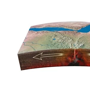 East African Rift tectonics, artwork