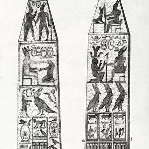 Egyptian obelisks, 18th century artwork