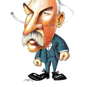 Ernest Rutherford, caricature