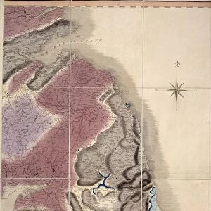 First geological map of Britain, 1815 C016 / 5683