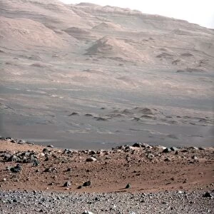 Gale Crater landscape, Mars C014 / 4935