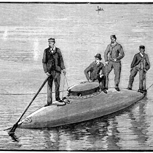 Goubet submarine, 1880s