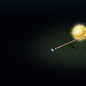 Gravitational lens, diagram