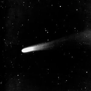 Halleys Comet, 1910