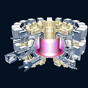 ITER fusion research reactor