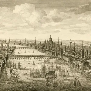 London and the Thames, 18th century