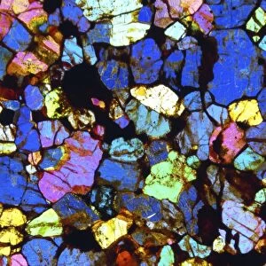 Meteorite NWA 6435, light micrograph C015 / 6794