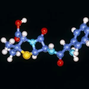 Molecular graphic of vitamin A (retinol)