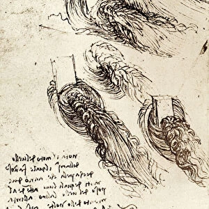 Notes by Leonardo da Vinci