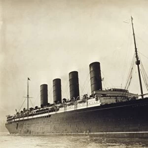RMS Lusitania, early 20th century