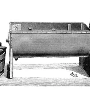Root vegetable washer, 19th century