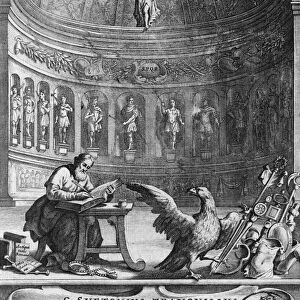 Suetonius writing The Twelve Caesars