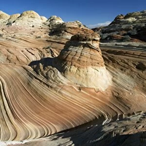 The Wave rock formation, Arizona, USA