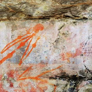 Aboriginal rock art, Ubirr, Kakadu National Park, UNESCO World Heritage Site