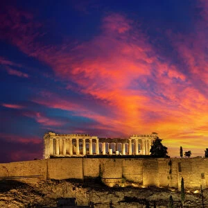 The Acropolis, UNESCO World Heritage Site, Athens, Greece, Europe
