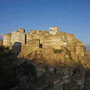 Al Hajjarah village, Djebel Haraz, Yemen, Middle East