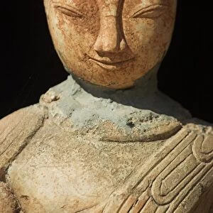 Ancient Buddha image, Kakku Buddhist Ruins, Shan State, Myanmar (Burma), Asia