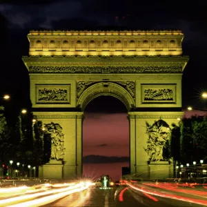 Arc de Triomphe, Paris, France, Europe