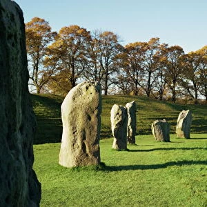 Avebury Stone Circle, UNESCO World Heritage Site, Wiltshire, England, United Kingdom