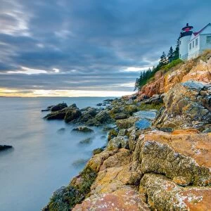 Bass Harbor Head Lighthouse, Bass Harbor, Mount Desert Island, Acadia National Park, Maine, New England, United States of America, North America