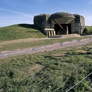 Battle of Normandy (D-Day) Collection: Bunker defenses