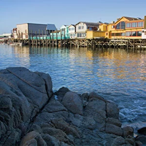 Breakwater Cove and Fishermans Wharf, Monterey, California, United States of America