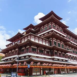 Buddha Tooth Relic Temple, Chinatown, Singapore, Southeast Asia, Asia
