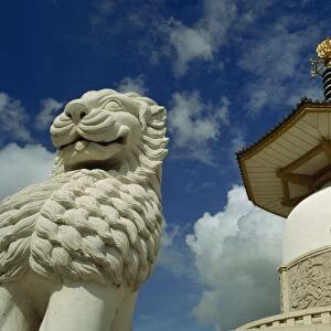 Buddhist Peace Pagoda, Milton Keynes, Buckinghamshire, England, United Kingdom, Europe
