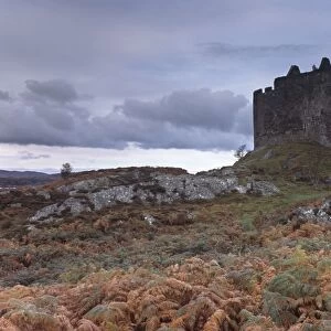 Castle Tioram, dating from the 13th century, Ardnamurchan peninsula, near Acharacle