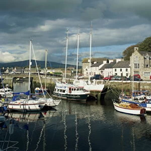 Castletown harbour, Isle of Man, England, United Kingdom, Europe