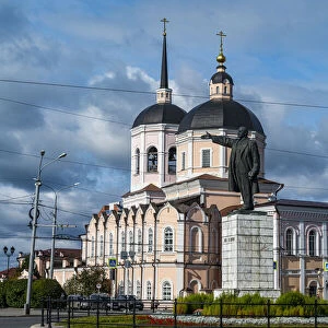 Cathedral of Tomsk, Tomsk Oblast, Russia, Eurasia