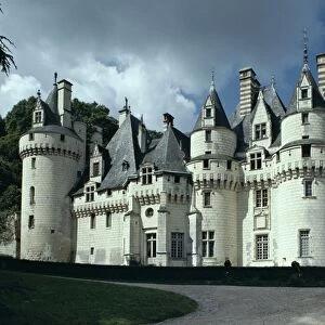 Chateau d Usse, dating from 15th century, Rigny Usse, Indre et Loire