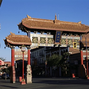 Chinatown, Victoria, British Columbia (B. C. ), Canada, North America