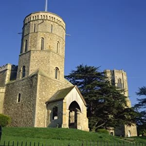 Two churches, Swaffham Prior, Cambridgeshire, England, United Kingdom, Europe